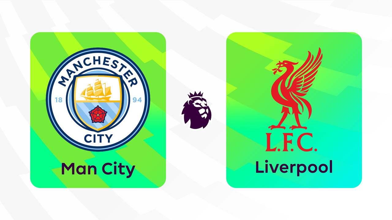 Manchester City vs Liverpool poster