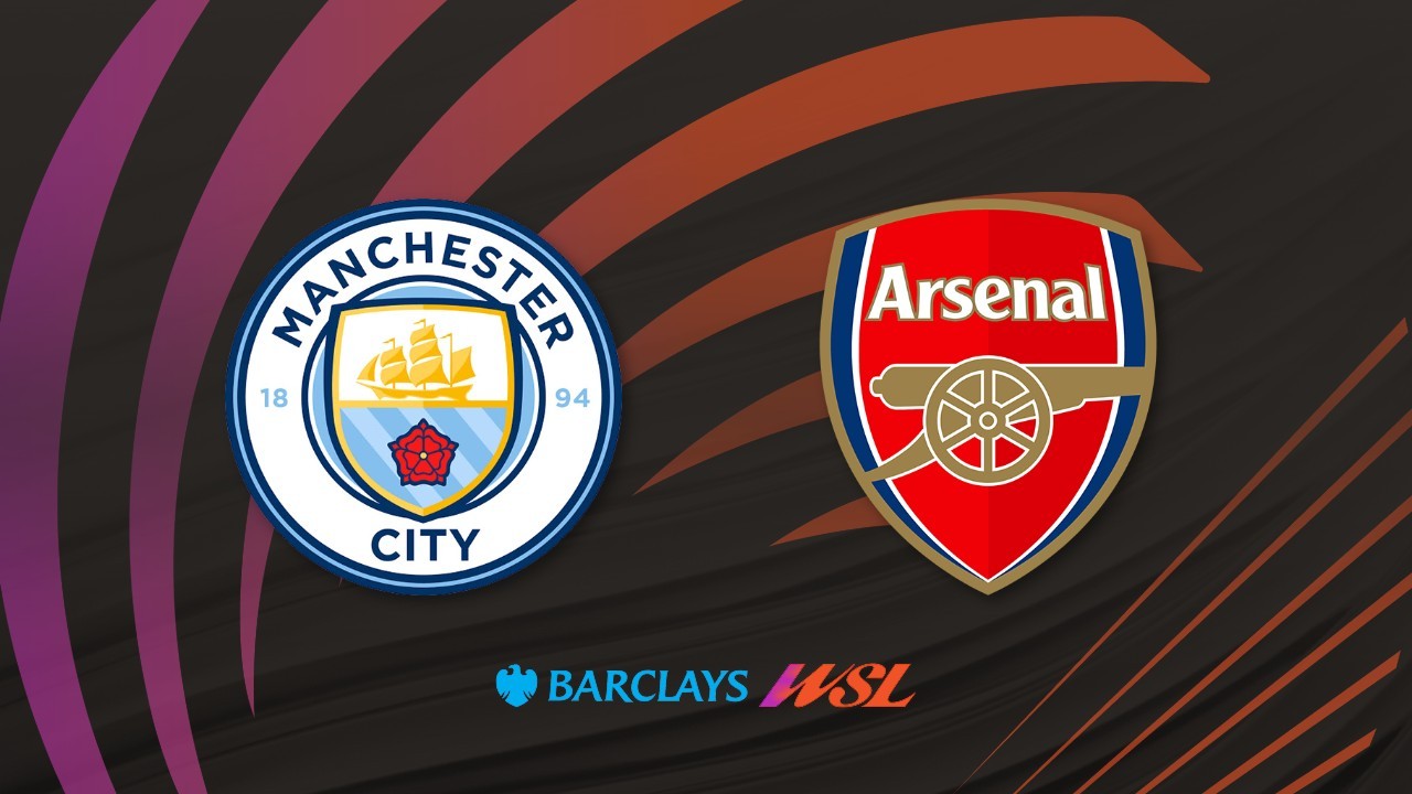Manchester City WFC vs Arsenal WFC poster