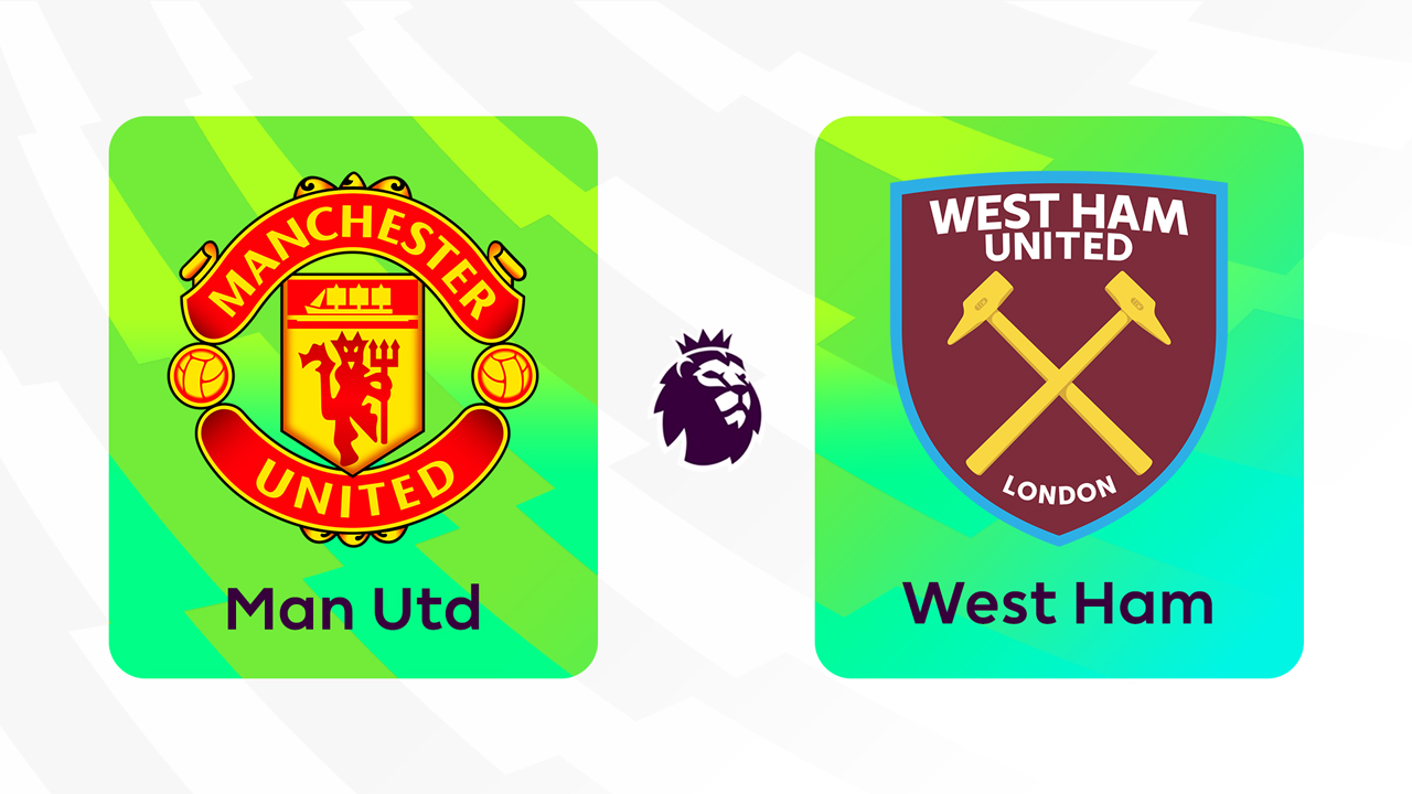 Manchester United vs West Ham United poster
