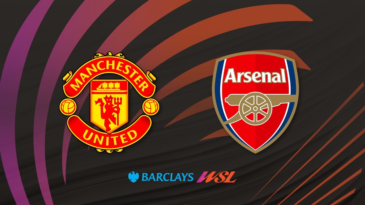 Manchester United WFC vs Arsenal WFC poster