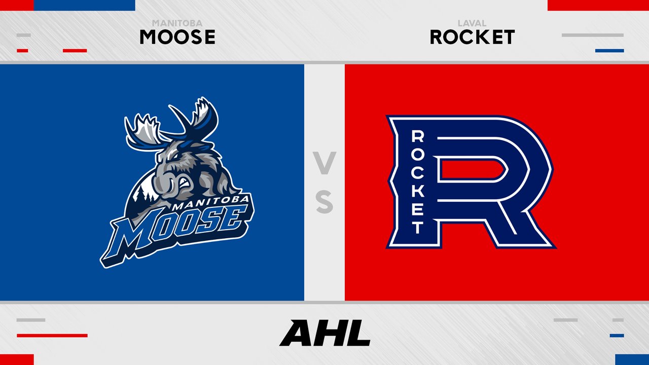 Manitoba Moose vs Laval Rocket poster
