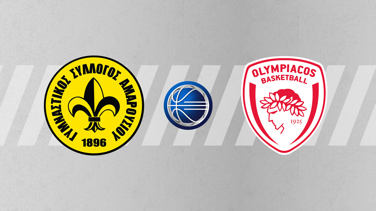 Maroussi B.C. vs Olympiacos BC poster