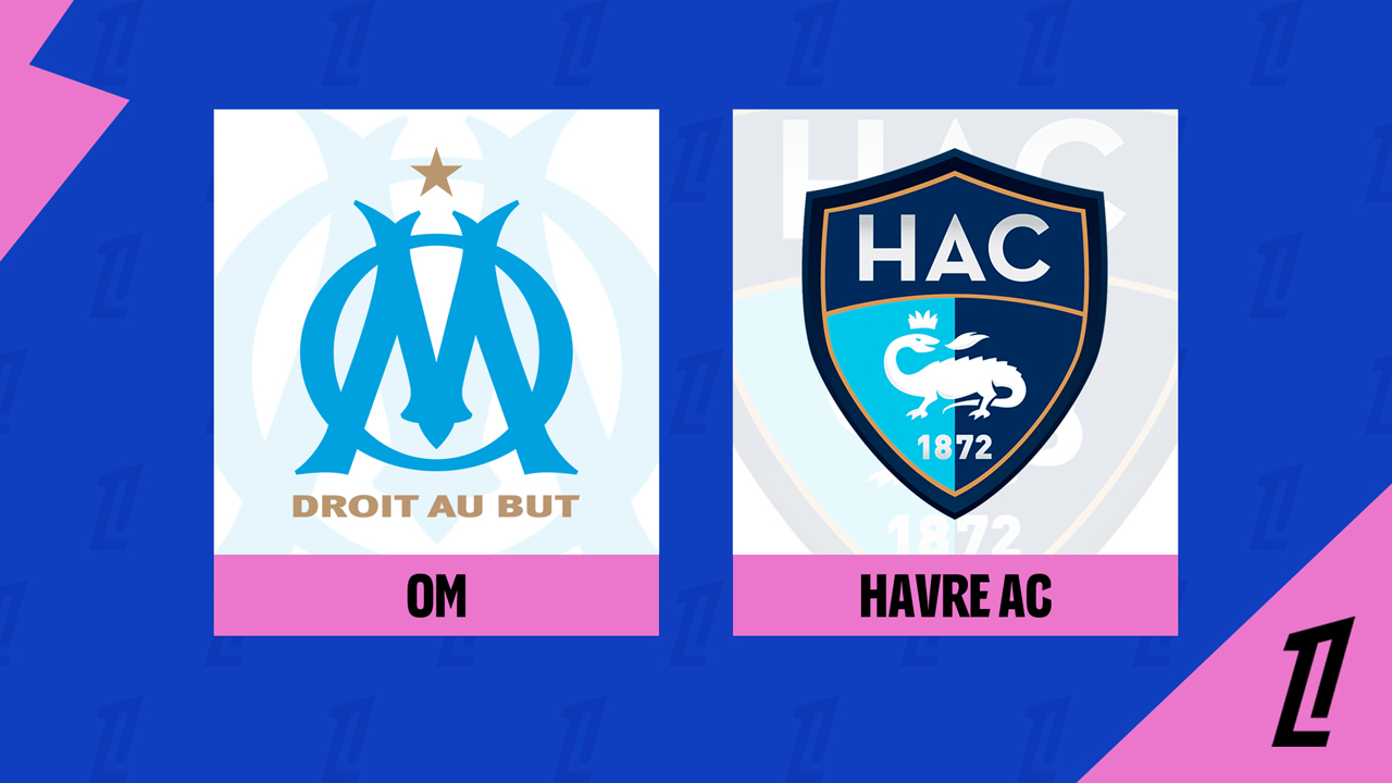 Marseille vs Le Havre poster Marseille vs Le Havre poster