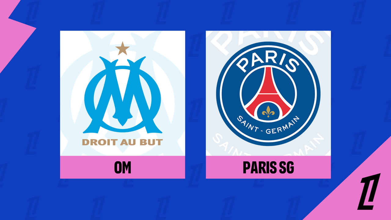 Marseille vs Paris SG poster