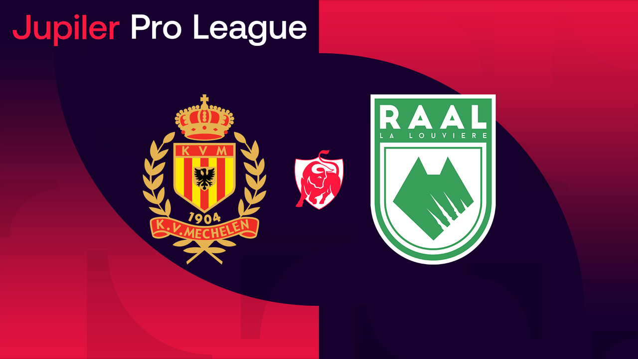 Mechelen vs RAAL La Louvière poster