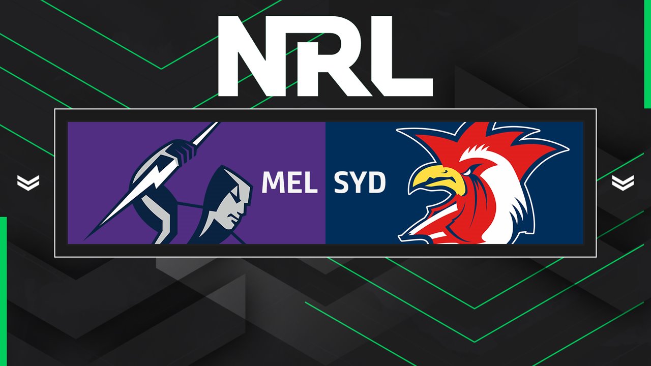 Melbourne Storm vs Sydney Roosters poster