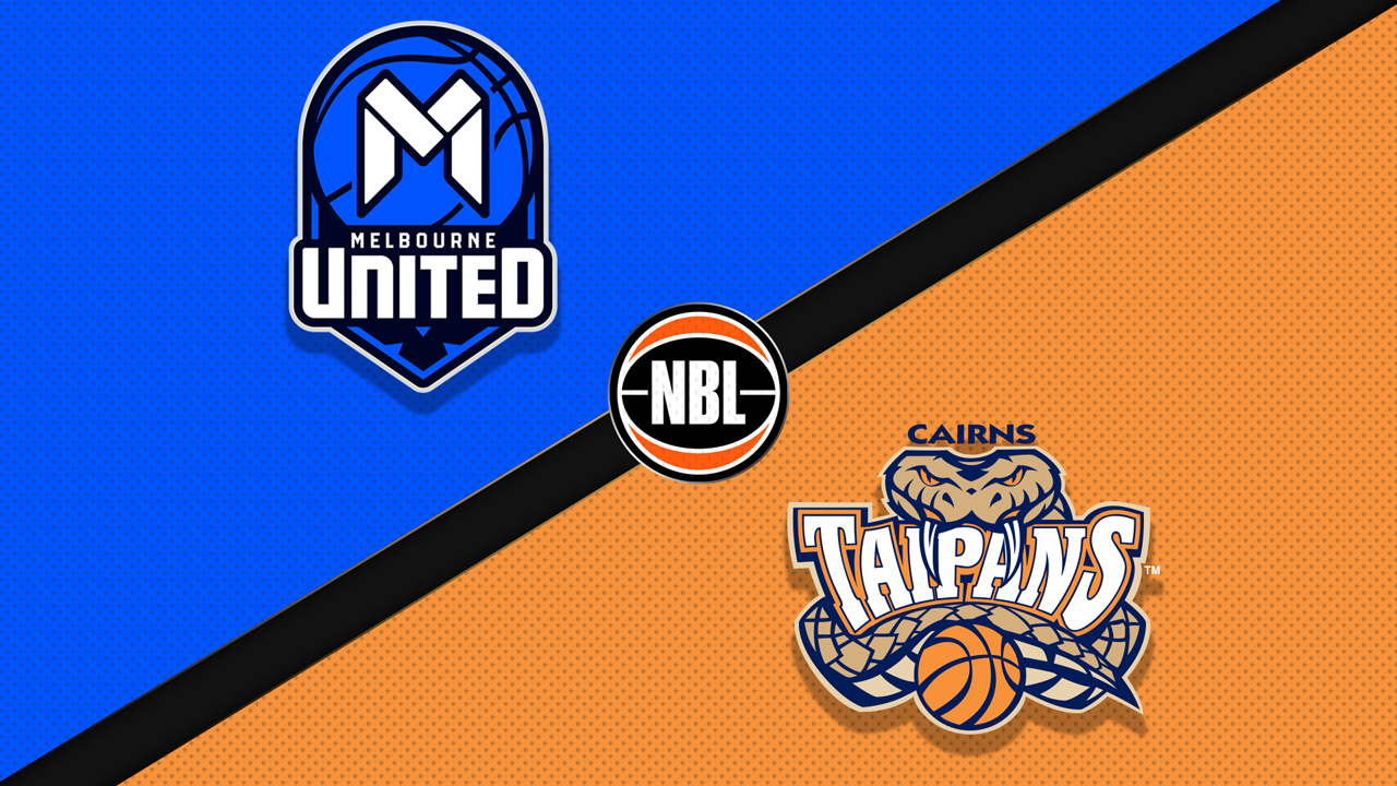 Melbourne United vs Cairns Taipans poster