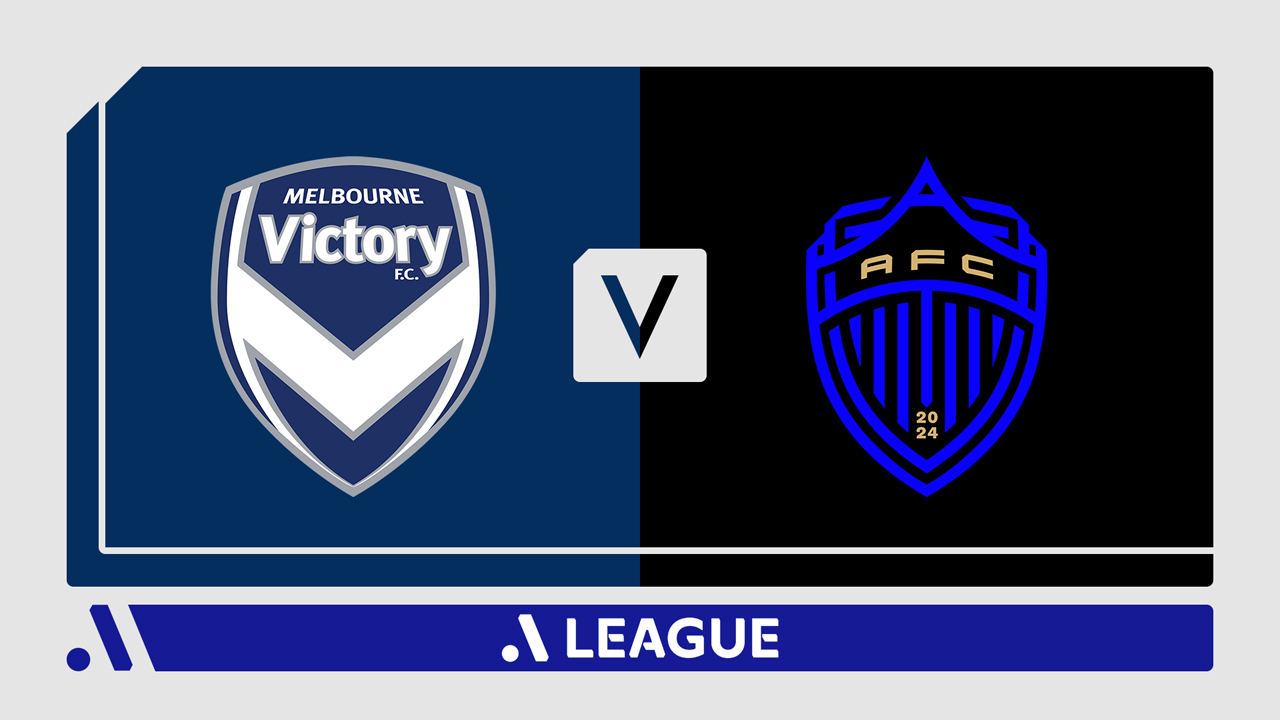 Melbourne Victory vs Auckland FC poster