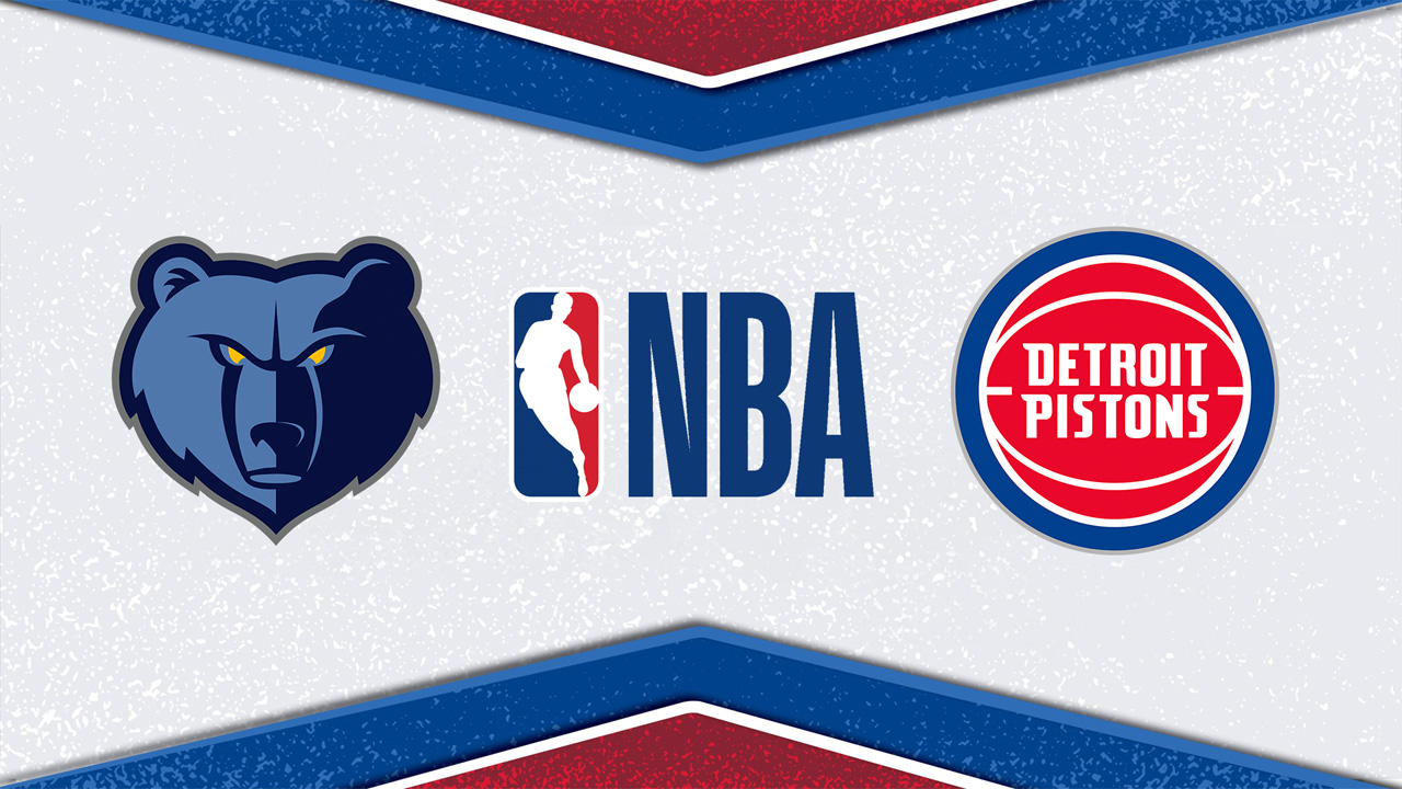 Memphis Grizzlies vs Detroit Pistons poster Memphis Grizzlies vs Detroit Pistons poster