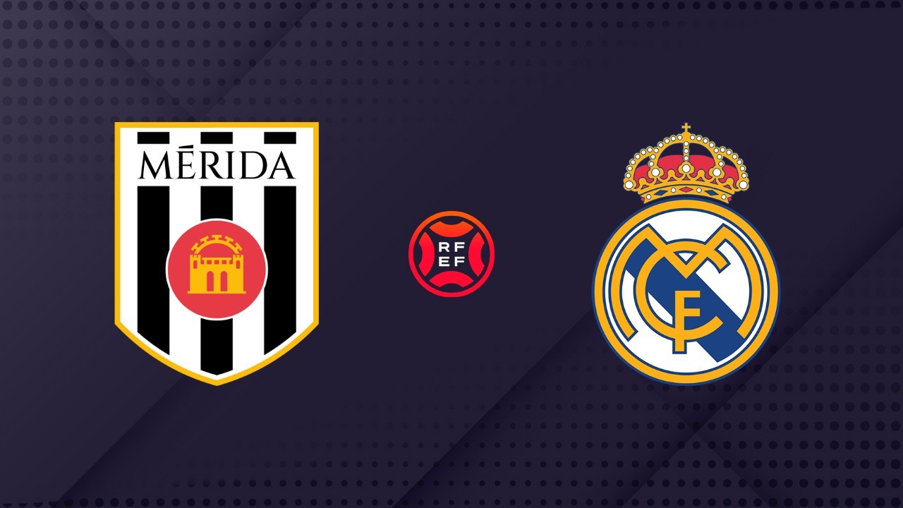 Mérida vs Real Madrid Castilla poster