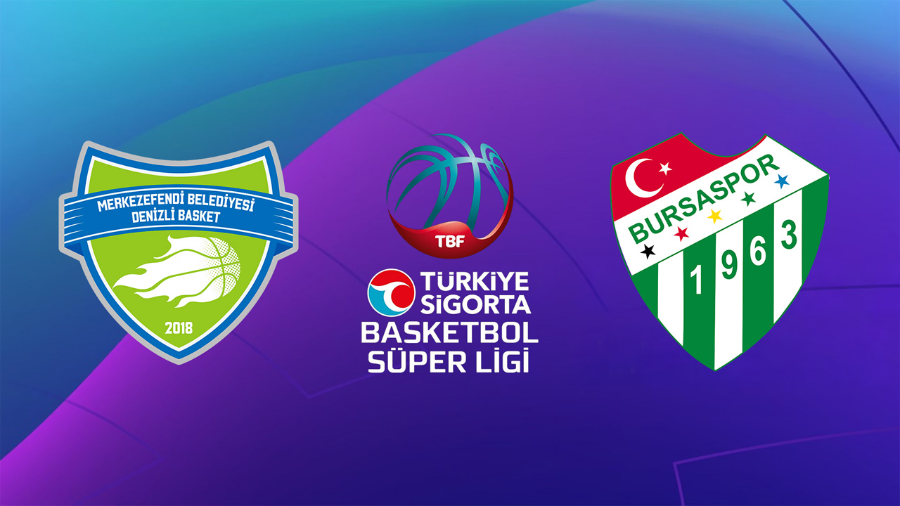 Merkezefendi Belediyesi Denizli Basket vs Bursaspor Basketbol poster Merkezefendi Belediyesi Denizli Basket vs Bursaspor Basketbol poster