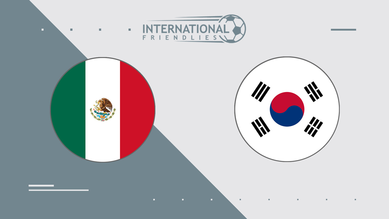 Mexico vs South Korea poster