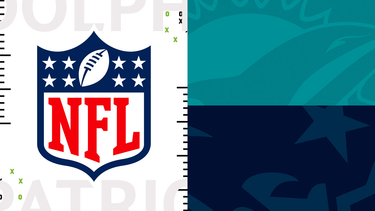 Miami Dolphins vs New England Patriots poster