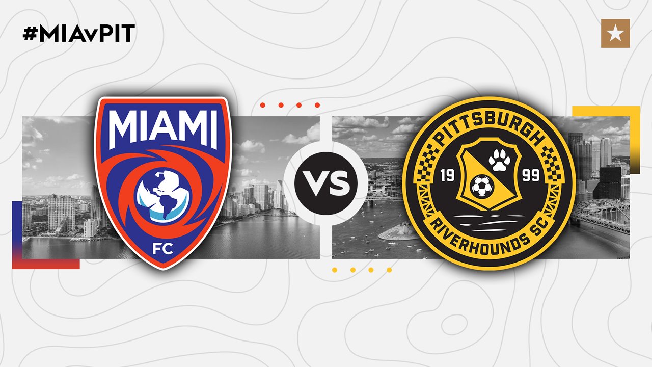 Miami FC vs Pittsburgh Riverhounds poster