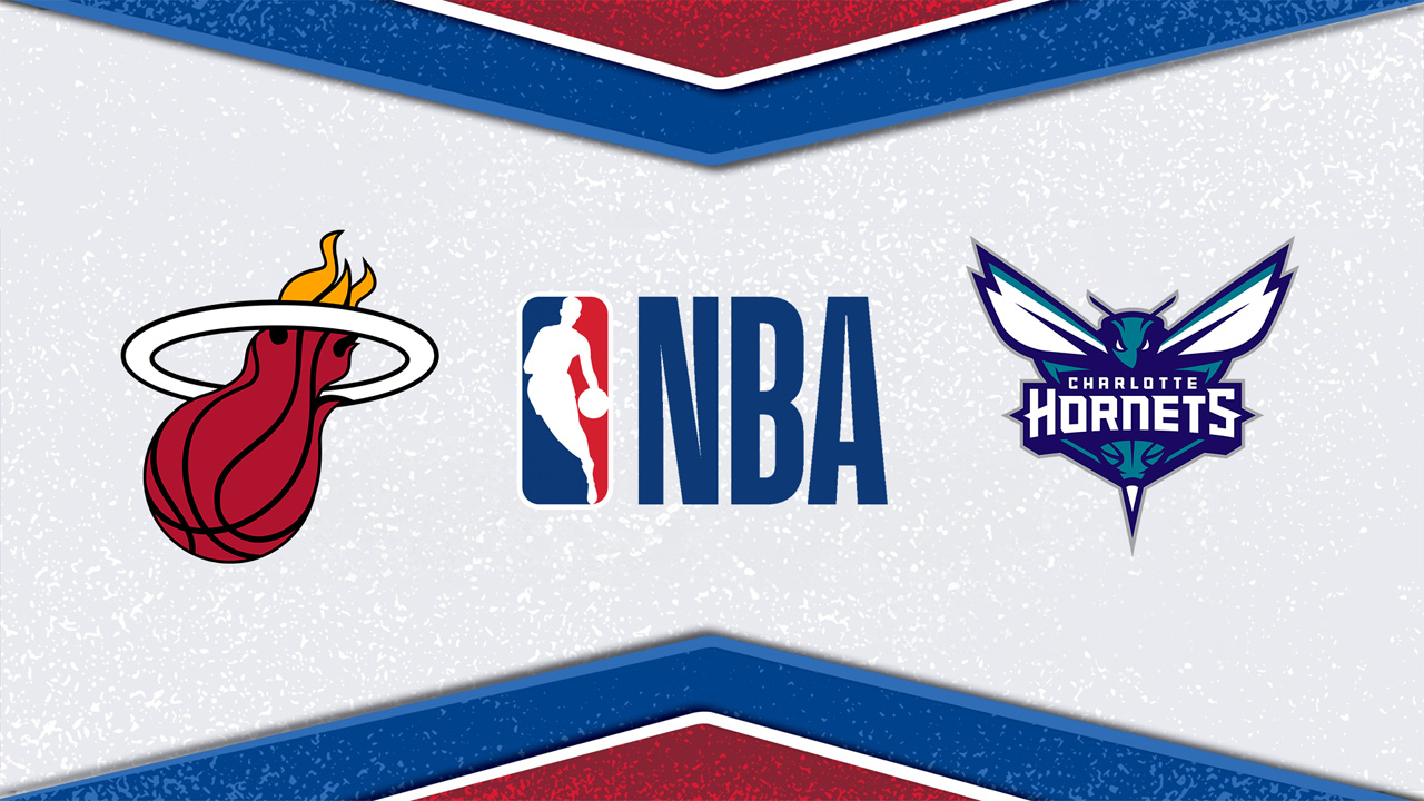 Miami Heat vs Charlotte Hornets poster