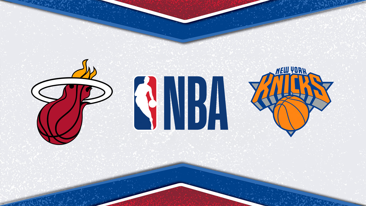 Miami Heat vs New York Knicks poster