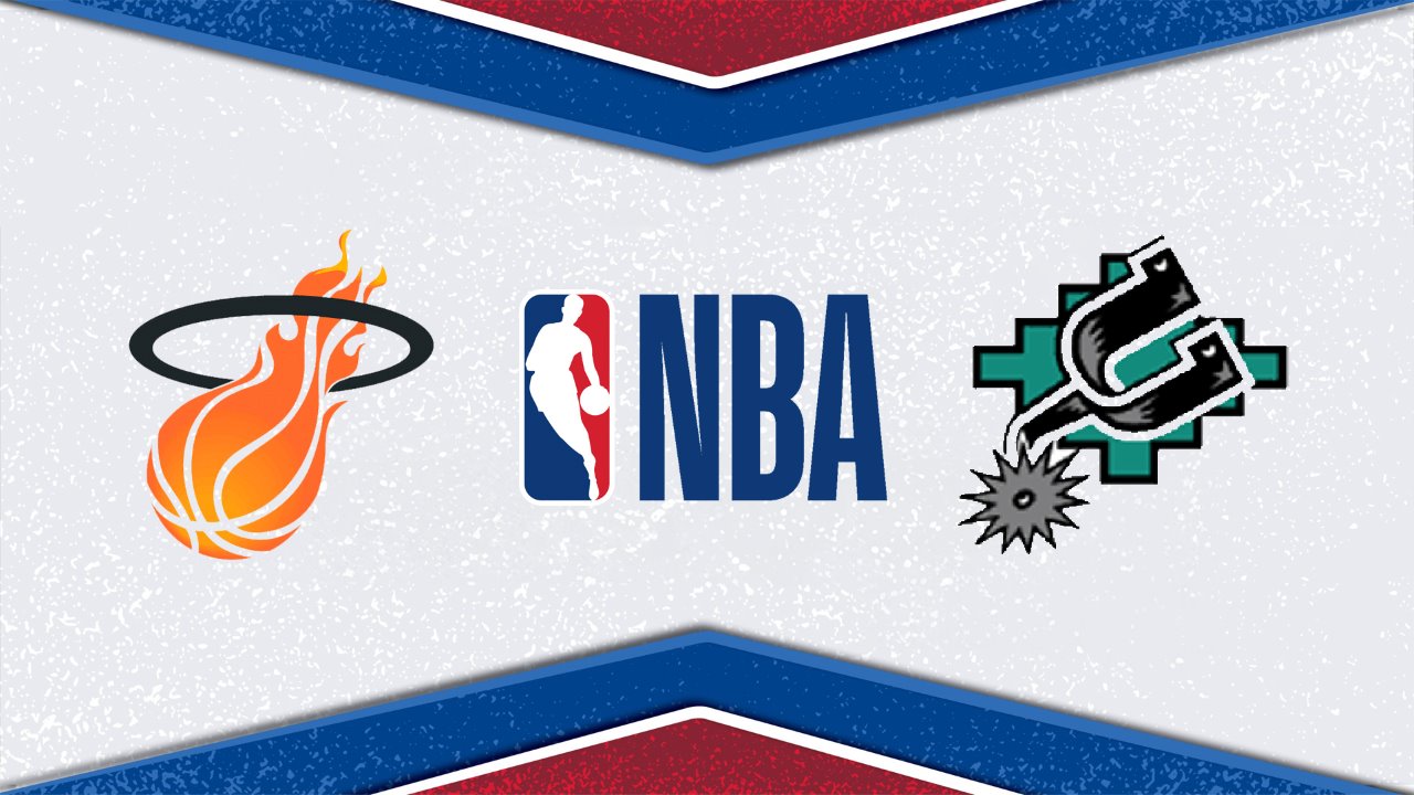 Miami Heat vs San Antonio Spurs poster