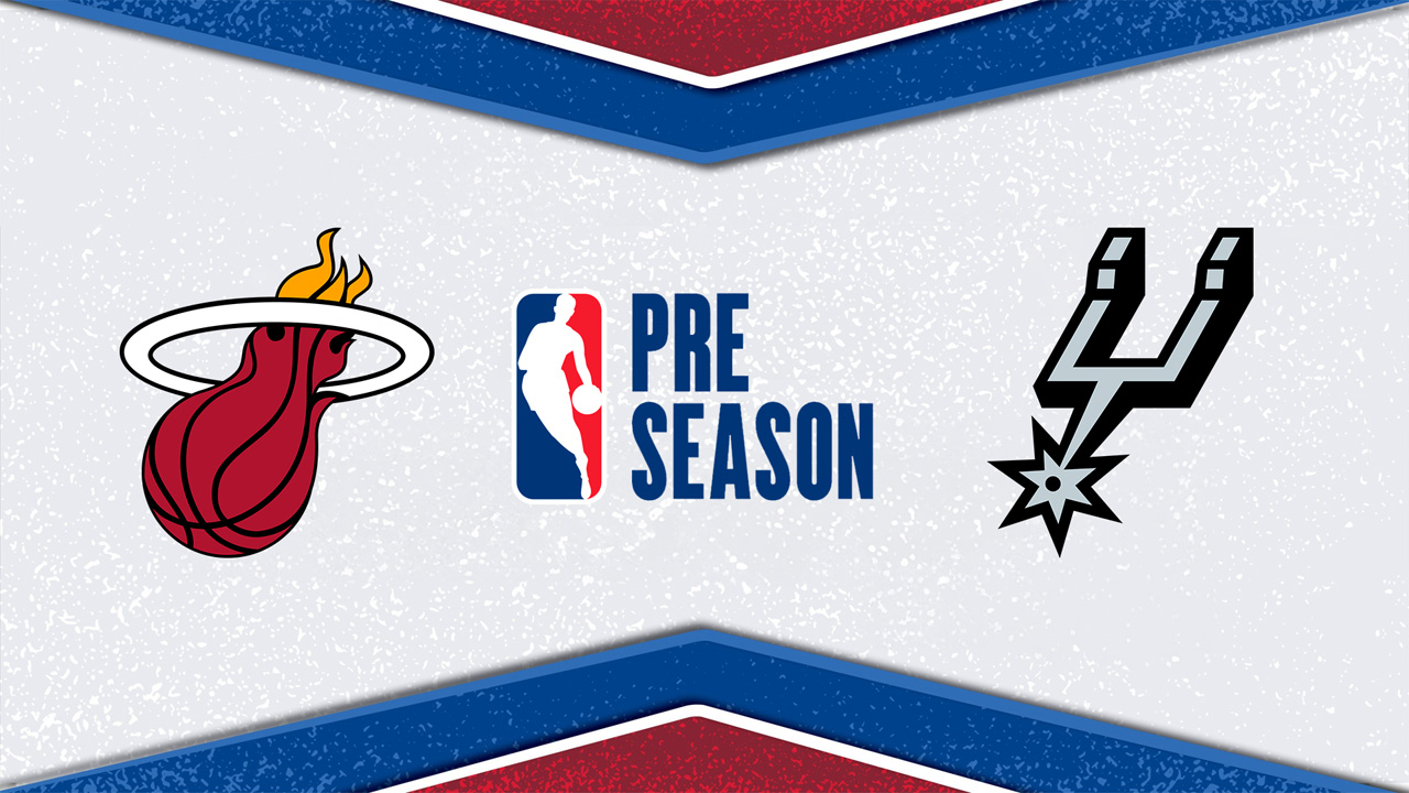 Miami Heat vs San Antonio Spurs poster Miami Heat vs San Antonio Spurs poster
