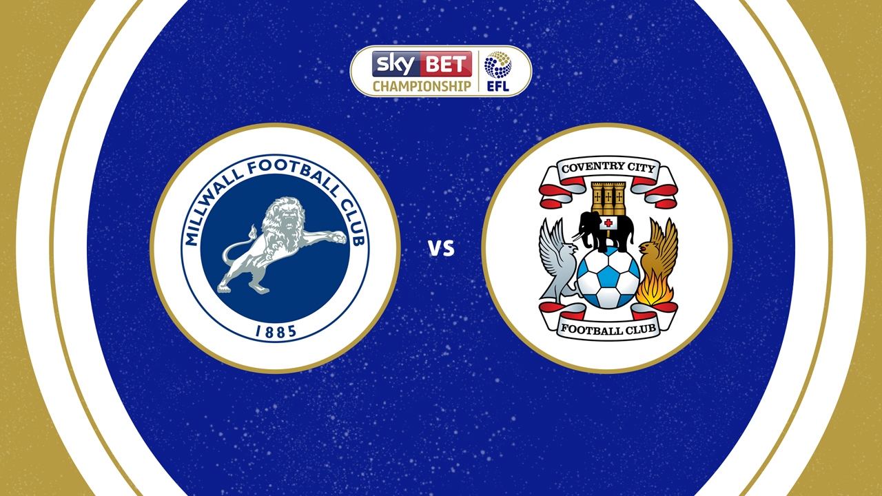Millwall vs Coventry City poster