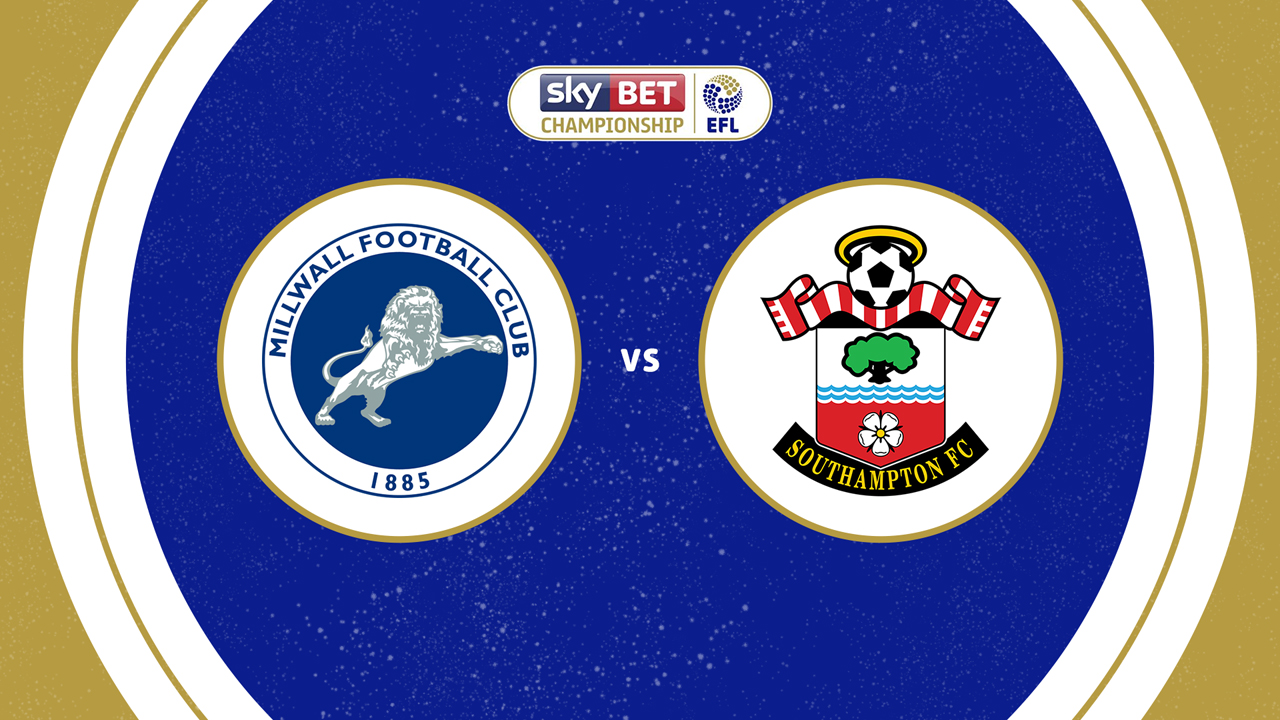 Millwall vs Southampton poster