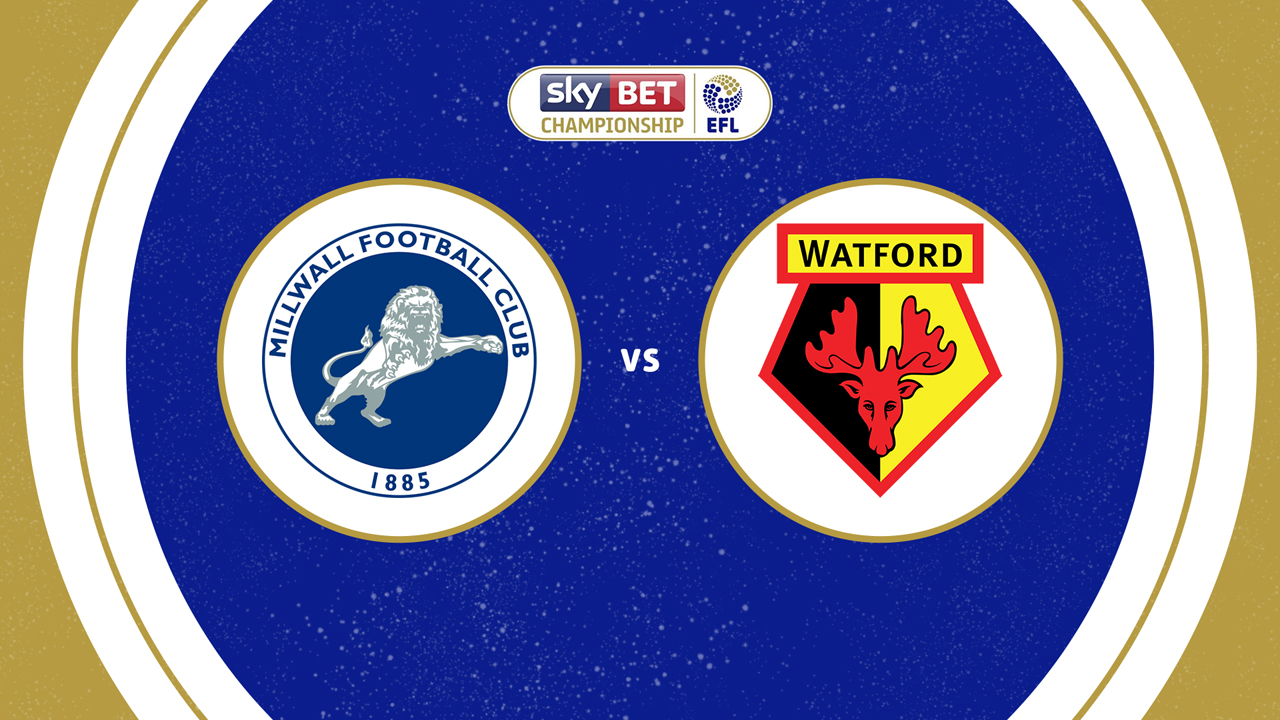 Millwall vs Watford poster