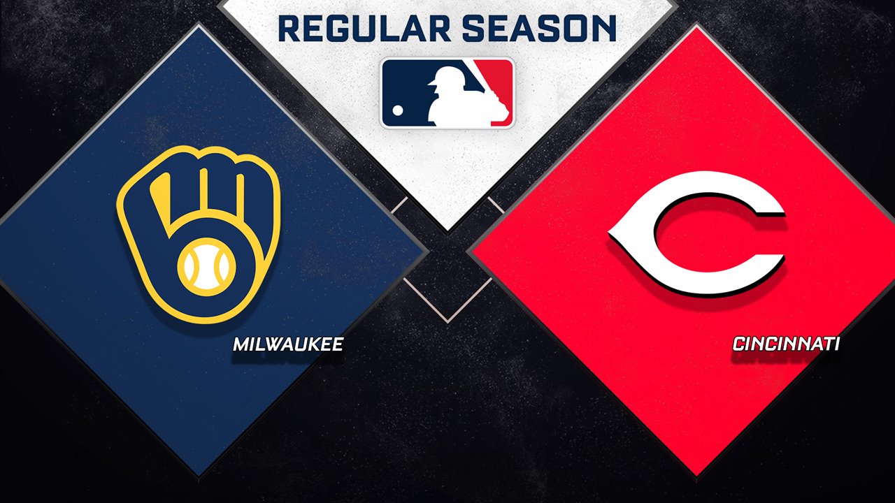 Milwaukee Brewers vs Cincinnati Reds poster Milwaukee Brewers vs Cincinnati Reds poster