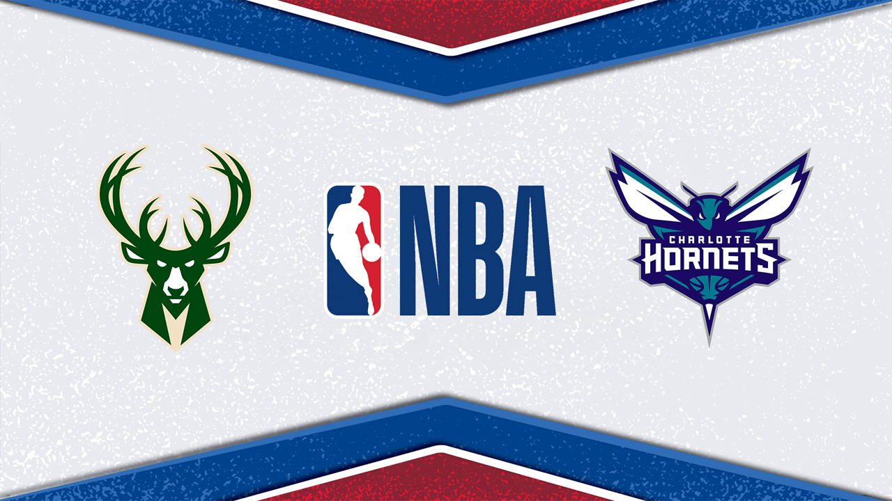 Milwaukee Bucks vs Charlotte Hornets poster Milwaukee Bucks vs Charlotte Hornets poster