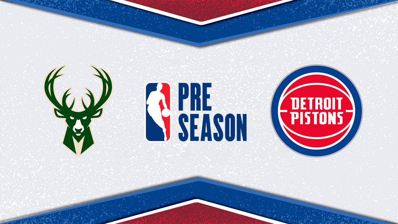 Milwaukee Bucks vs Detroit Pistons poster