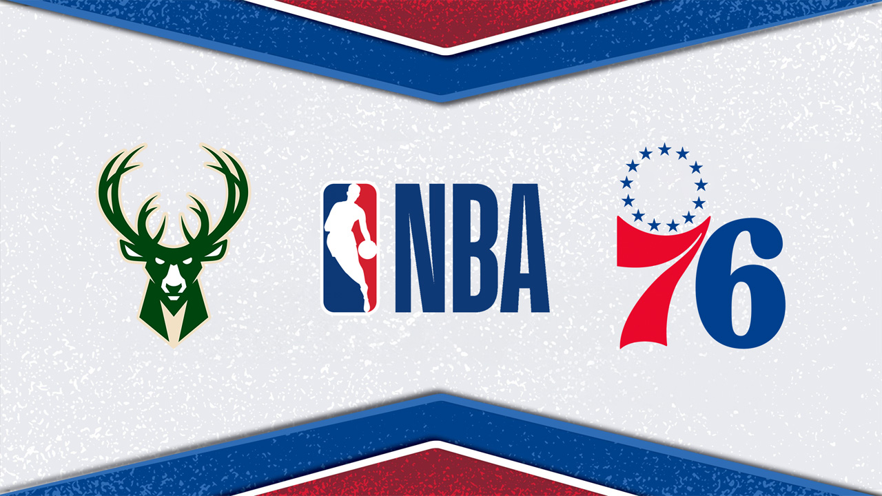 Milwaukee Bucks vs Philadelphia 76ers poster Milwaukee Bucks vs Philadelphia 76ers poster