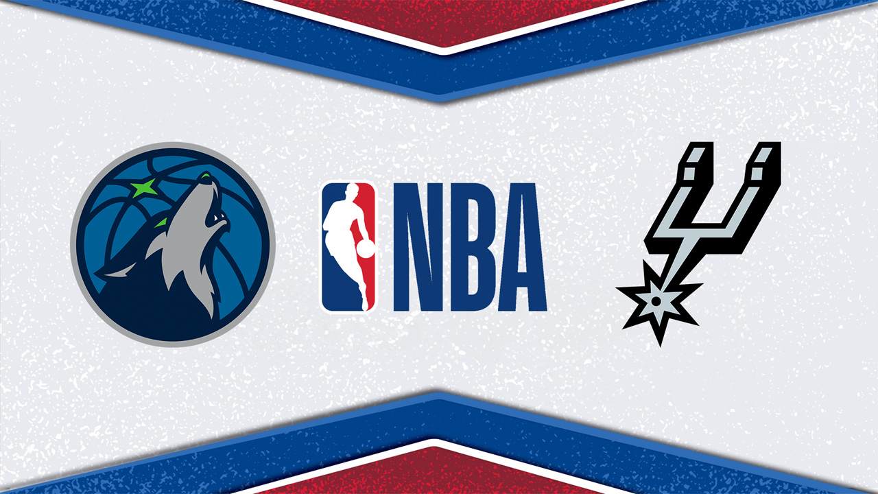 Minnesota Timberwolves vs San Antonio Spurs poster