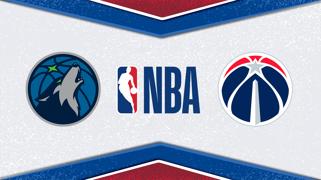 Minnesota Timberwolves vs Washington Wizards poster Minnesota Timberwolves vs Washington Wizards poster