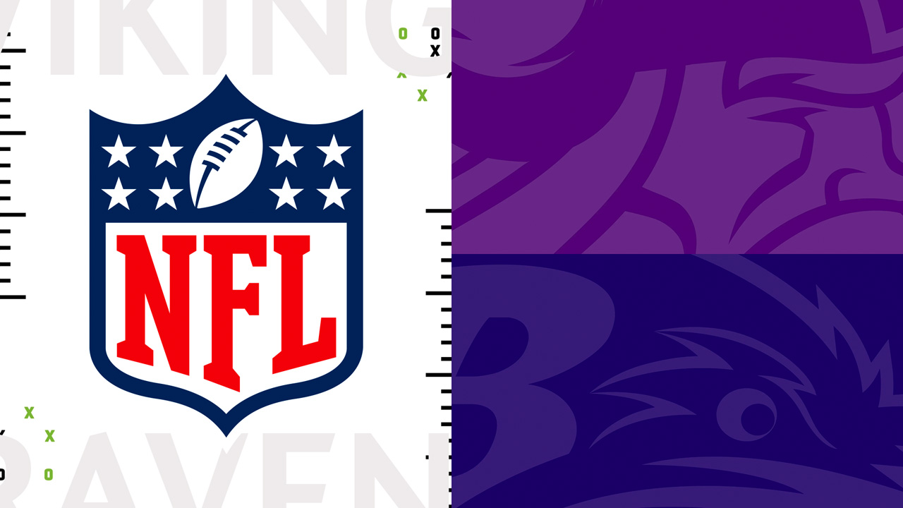 Minnesota Vikings vs Baltimore Ravens poster