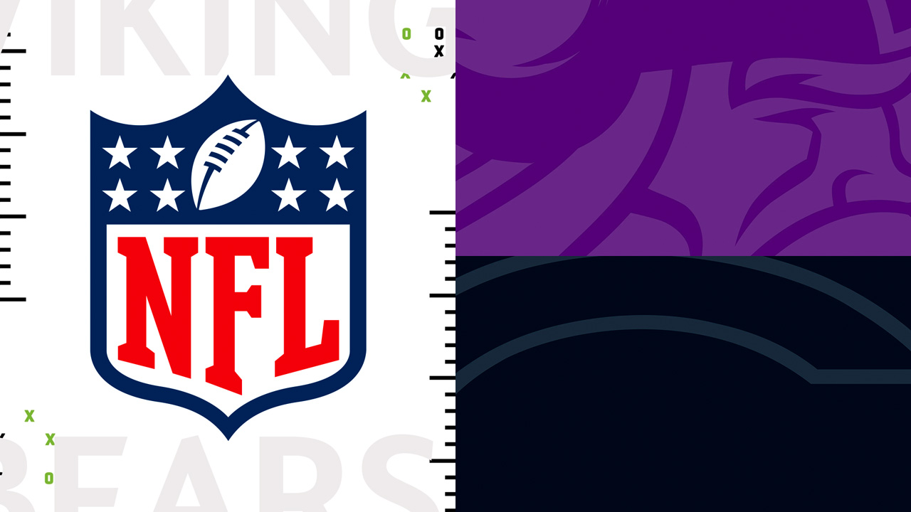 Minnesota Vikings vs Chicago Bears poster Minnesota Vikings vs Chicago Bears poster