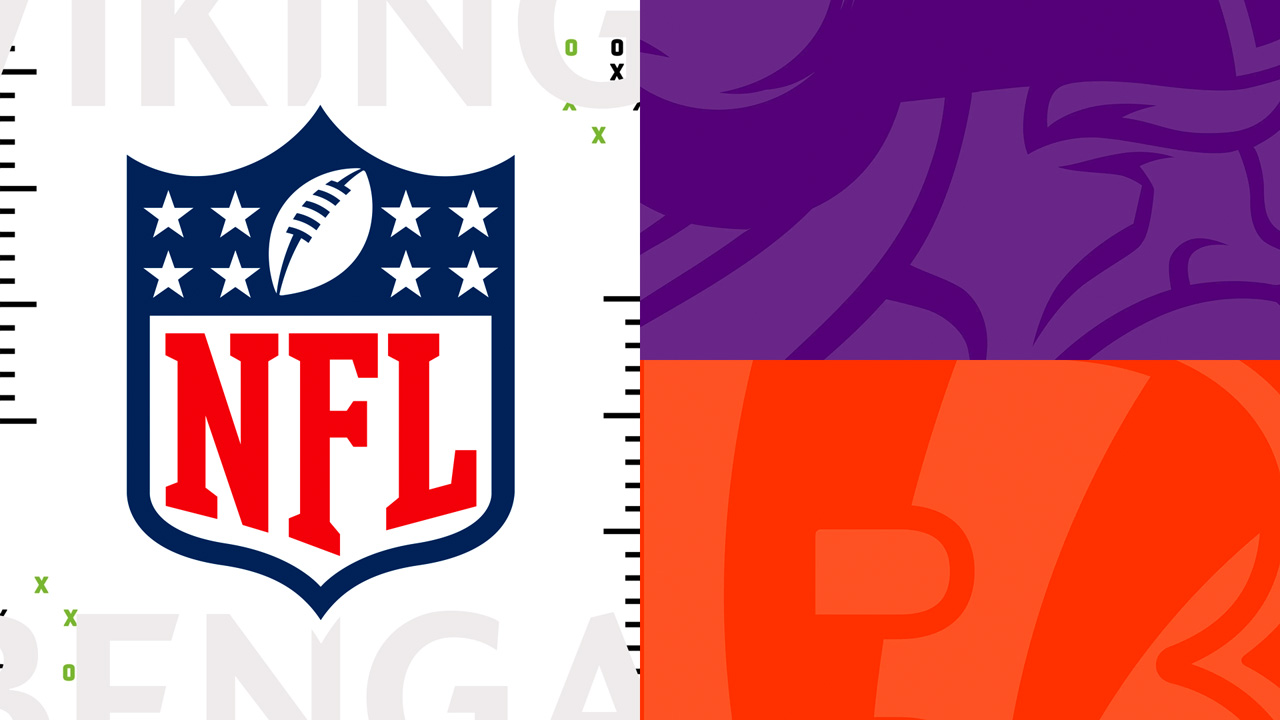 Minnesota Vikings vs Cincinnati Bengals poster