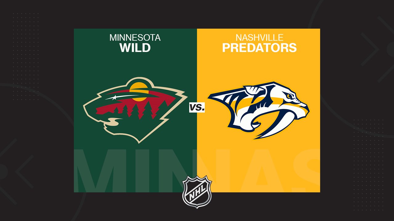 Minnesota Wild vs Nashville Predators poster