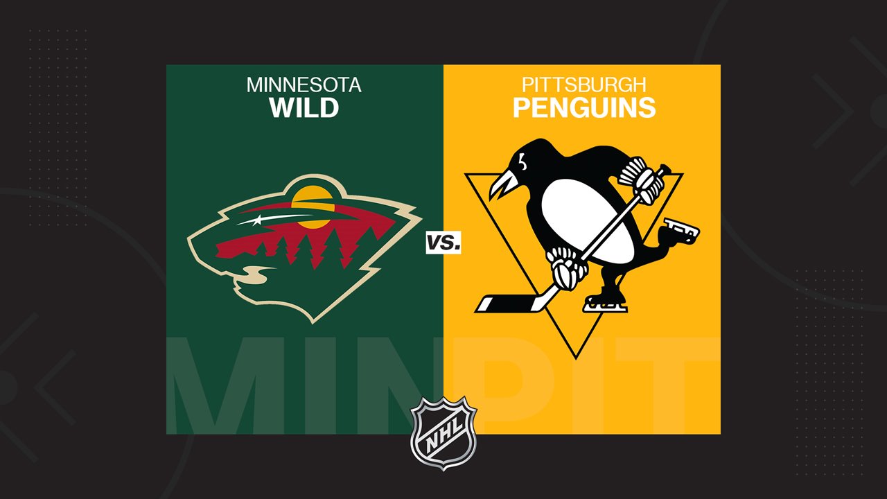 Minnesota Wild vs Pittsburgh Penguins poster