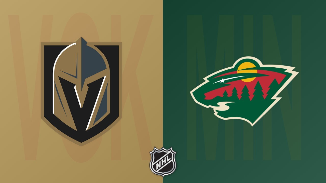 Minnesota Wild vs Vegas Golden Knights poster
