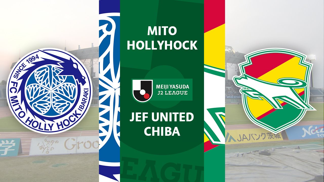 Mito HollyHock vs JEF United Chiba poster