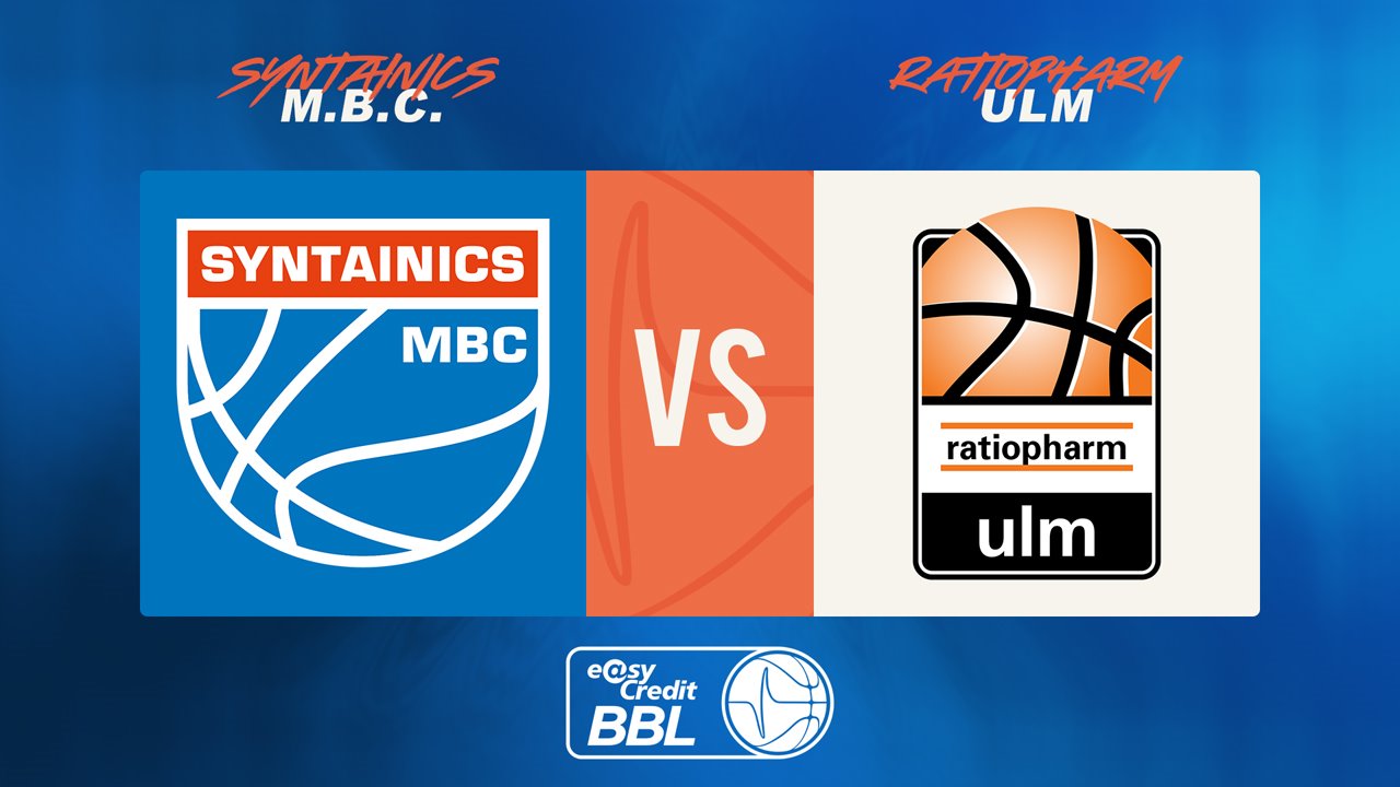 Mitteldeutscher BC vs Ulm poster