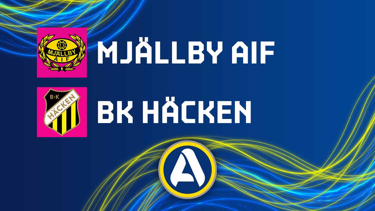 Mjallby vs Hacken poster