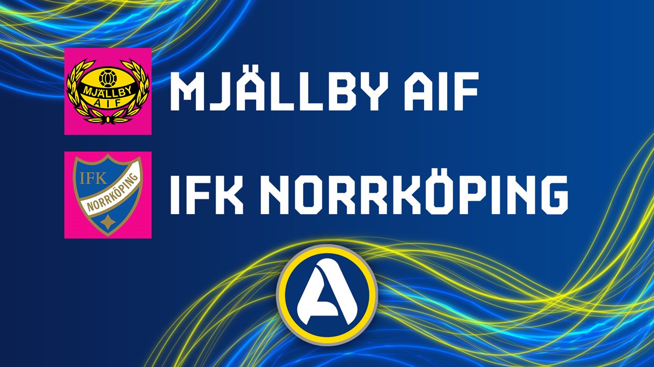 Mjallby vs Norrkoping poster
