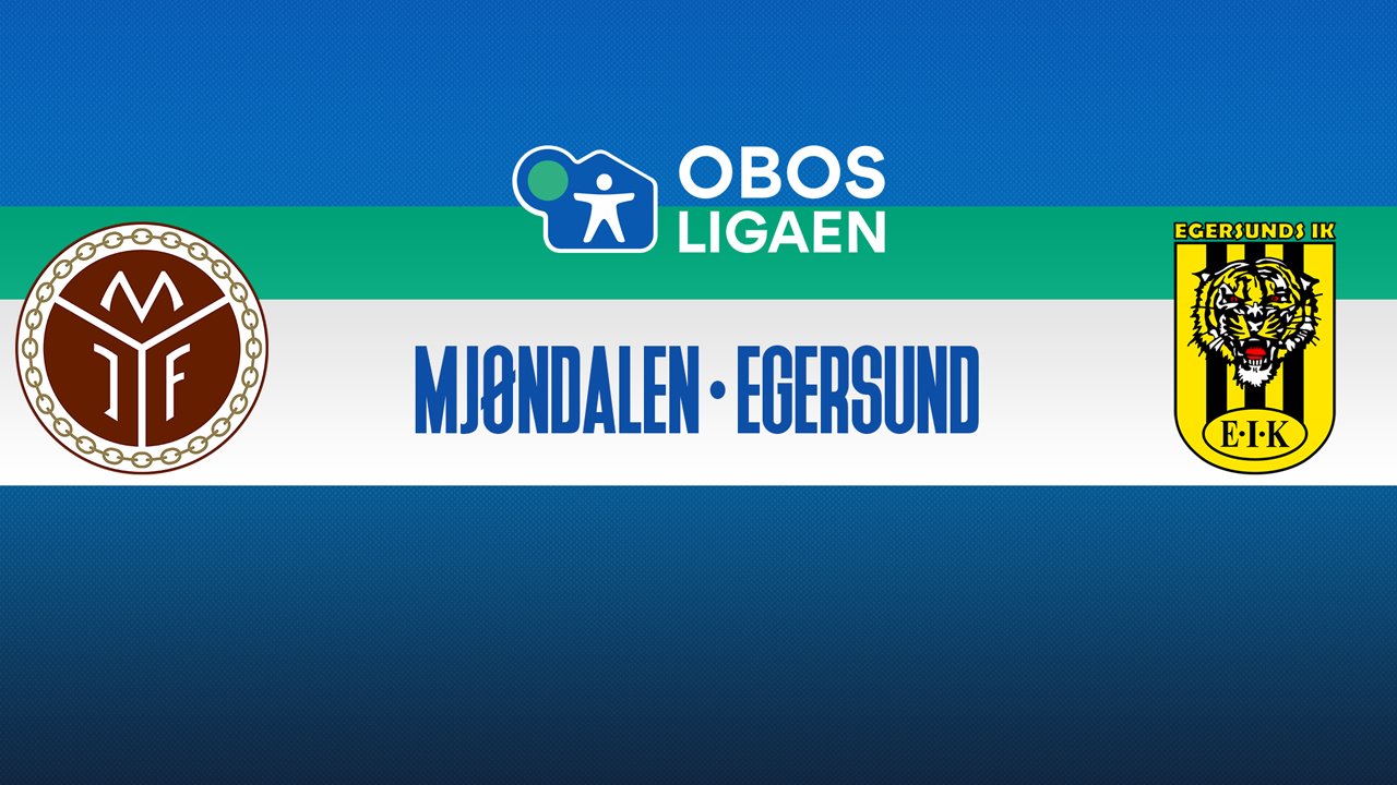 Mjøndalen vs Egersund poster