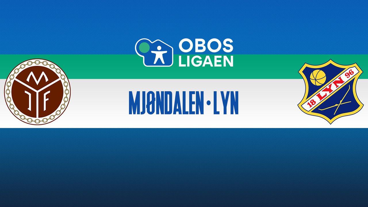Mjøndalen vs Lyn poster