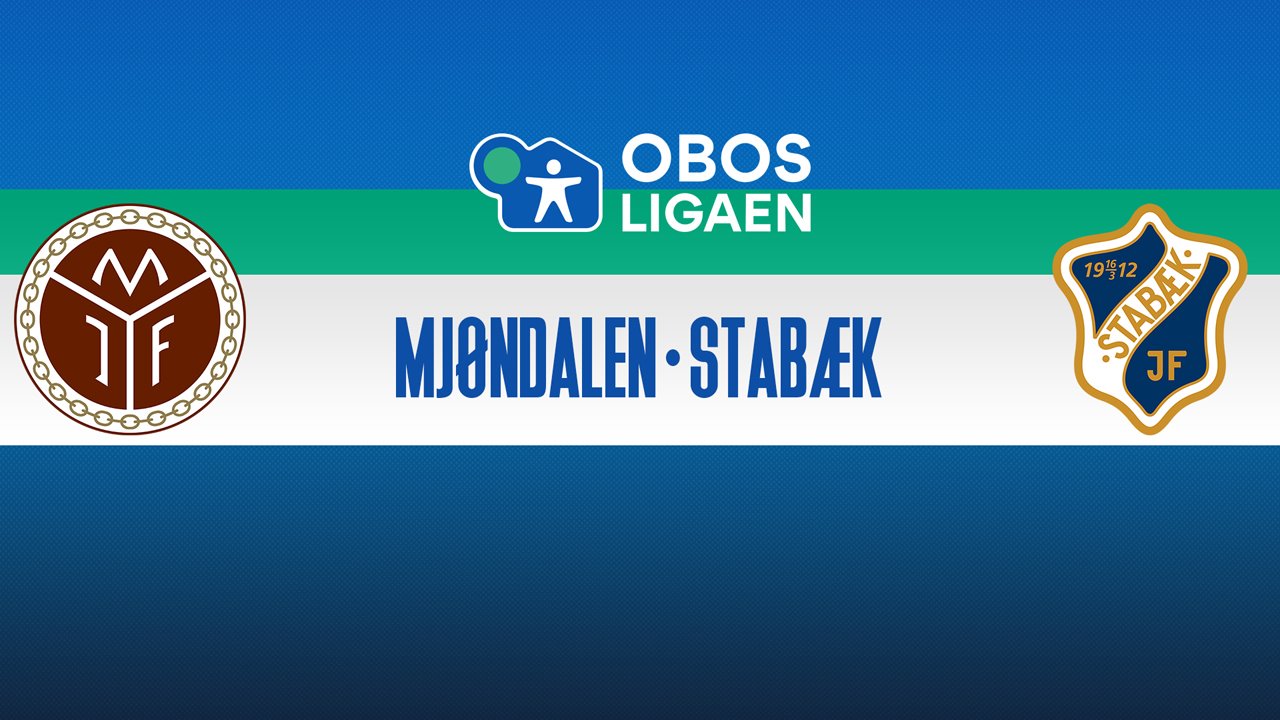 Mjøndalen vs Stabæk poster