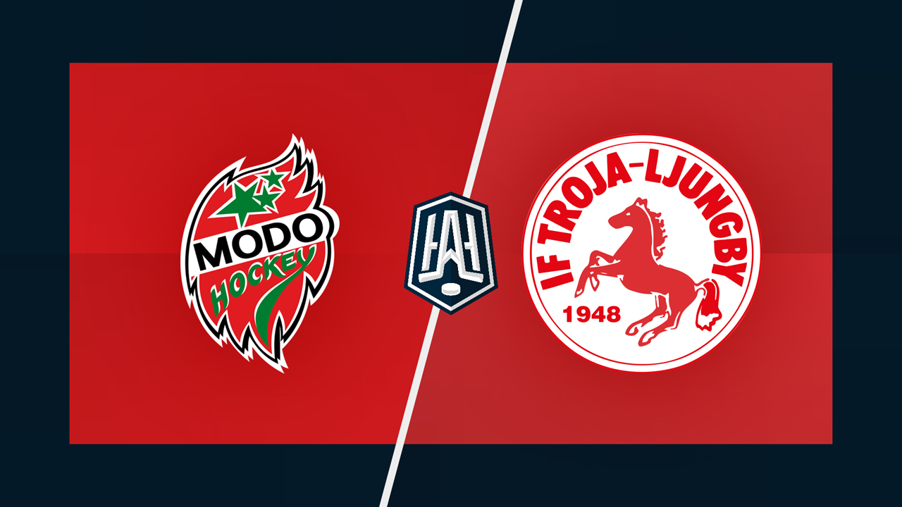 Modo Hockey vs Troja-Ljungby poster
