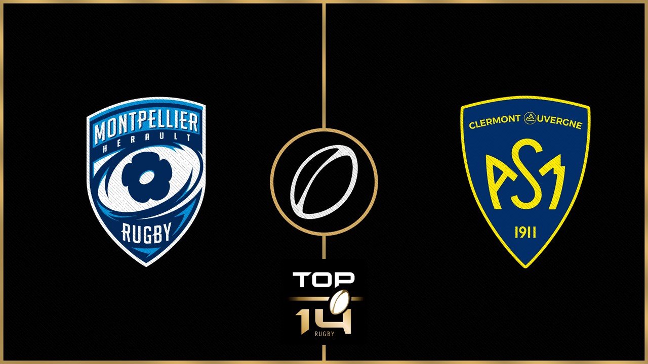Montpellier Hérault Rugby vs ASM Clermont Auvergne poster