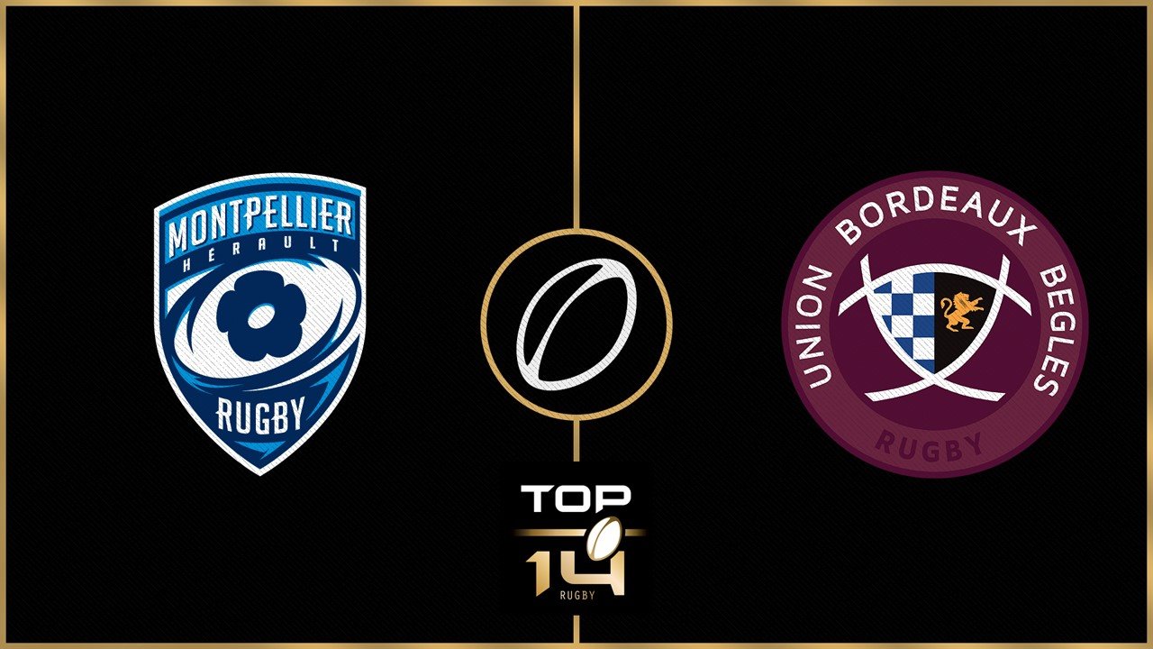 Montpellier Hérault Rugby vs Union Bordeaux Bègles poster