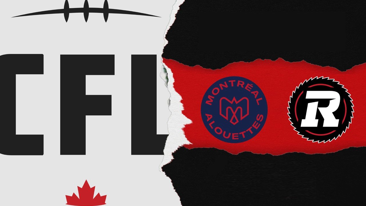 Montreal Alouettes vs Ottawa Redblacks poster Montreal Alouettes vs Ottawa Redblacks poster