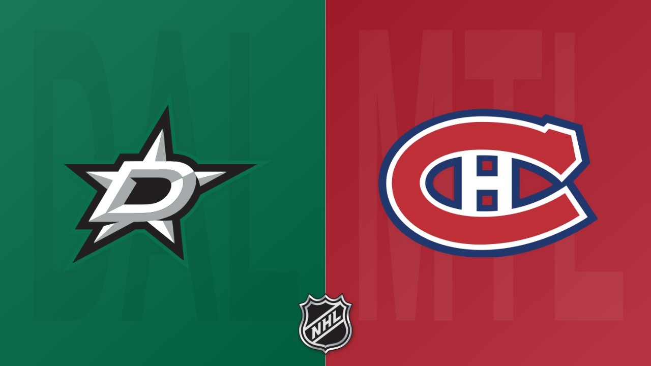 Montreal Canadiens vs Dallas Stars poster