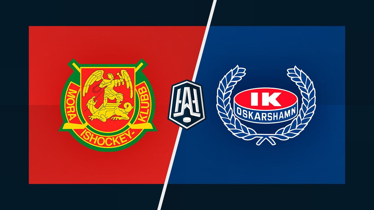 Mora IK vs IK Oskarshamn poster Mora IK vs IK Oskarshamn poster